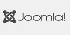 Logo joomla cinza
